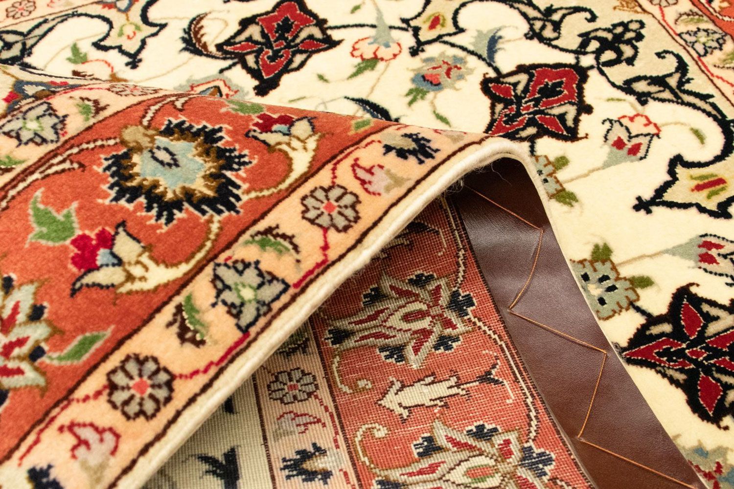 Persisk tæppe - Tabriz - Royal - 148 x 98 cm - beige