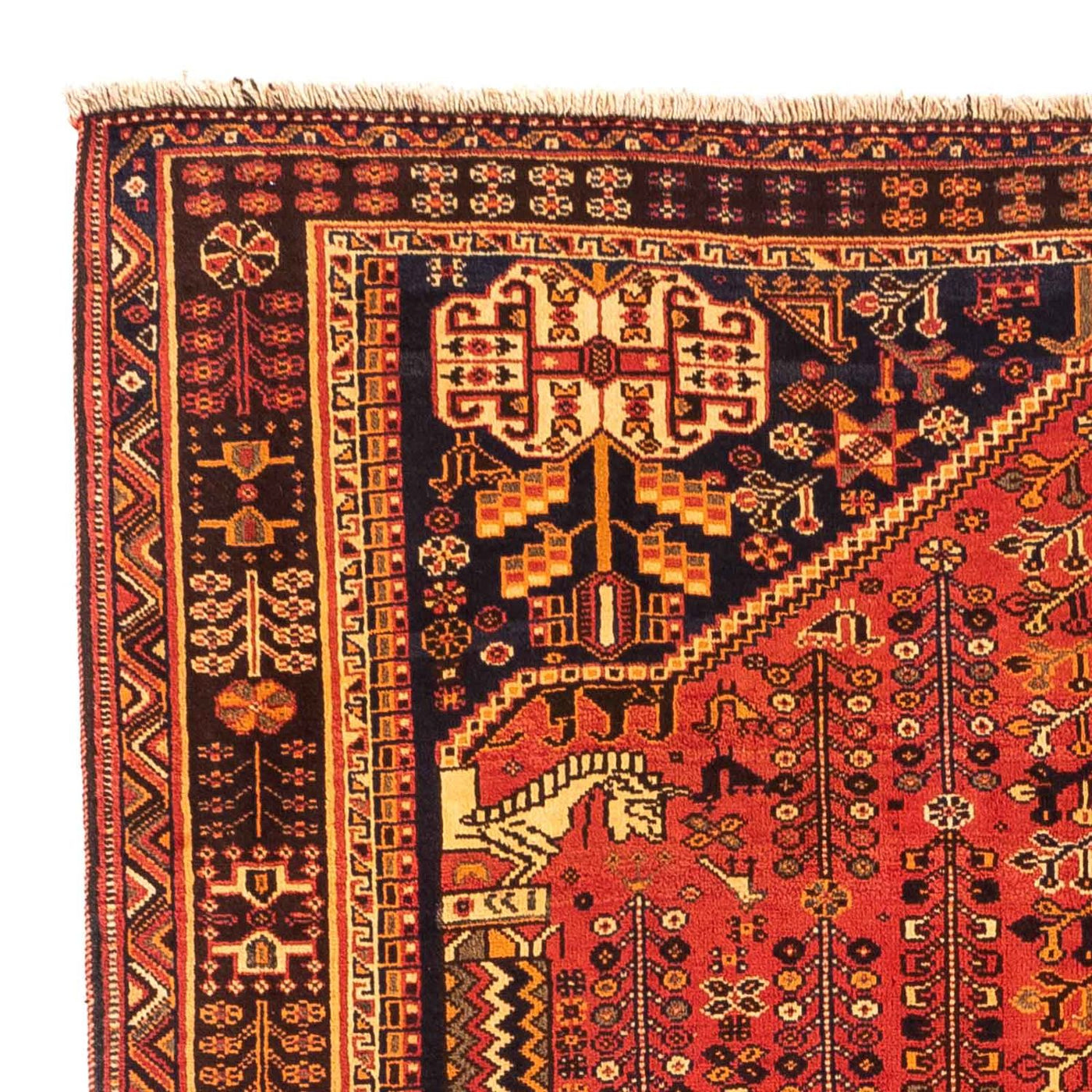 Qashqai Tæppe 261x171cm - Persisk tæppe