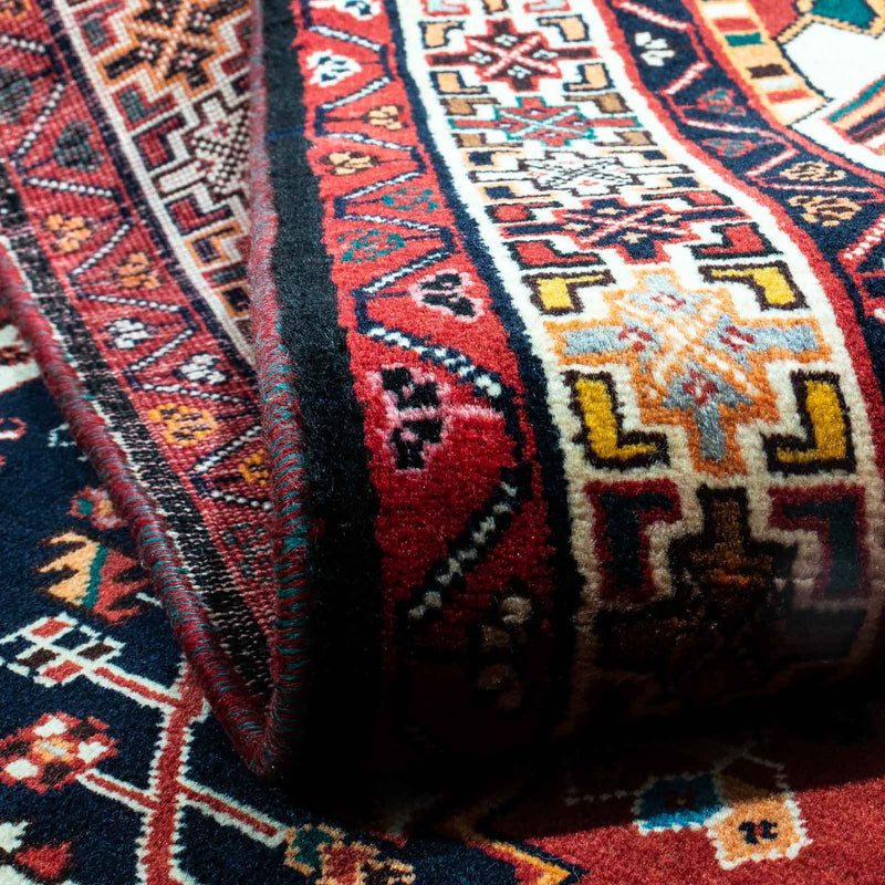 Persisk tæppe - Nomadisk - 268 x 170 cm - mørkeblå