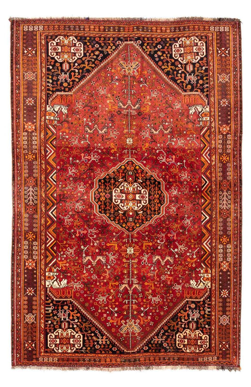 Persisk tæppe - Nomadisk - 255 x 162 cm - rød