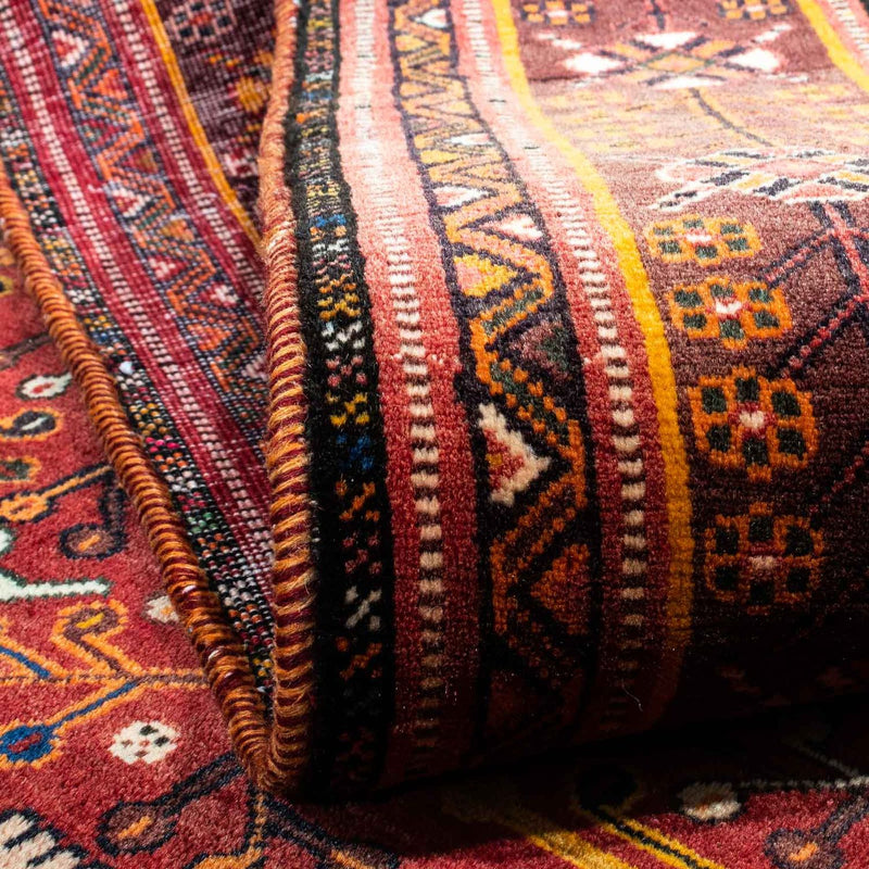 Persisk tæppe - Nomadisk - 255 x 162 cm - rød