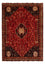 Persisk tæppe - Nomadisk - 282 x 213 cm - mørkerød