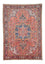 Persisk tæppe - Nomadisk - 326 x 234 cm - lysrød