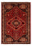 Persisk tæppe - Nomadisk - 273 x 198 cm - mørkerød
