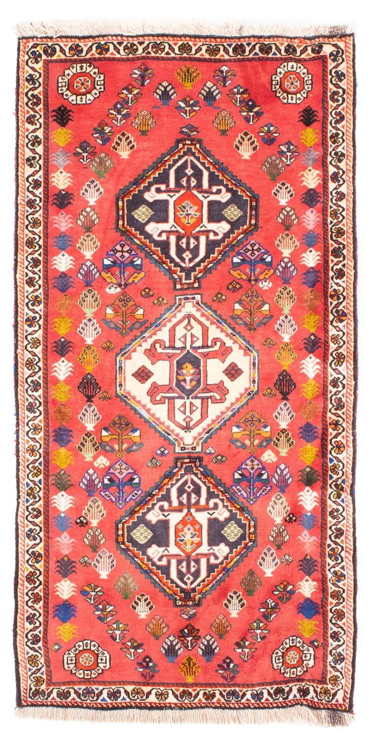 Løber Persisk tæppe - Nomadisk - 157 x 81 cm - rød