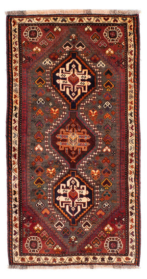 Persisk tæppe - Nomadisk - 158 x 86 cm - mørkebrun