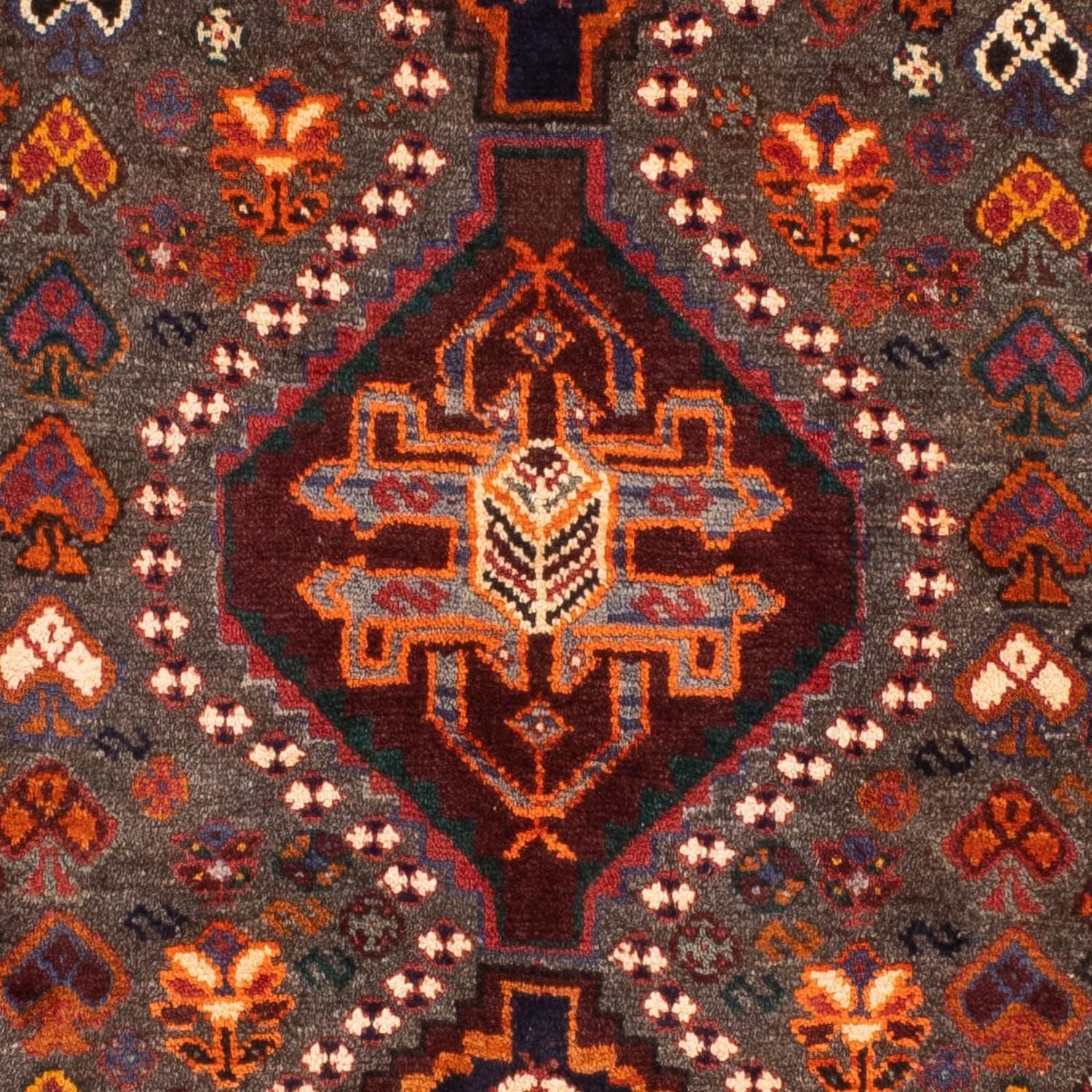 Persisk tæppe - Nomadisk - 158 x 86 cm - mørkebrun