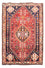 Persisk tæppe - Nomadisk - 157 x 106 cm - mørkerød