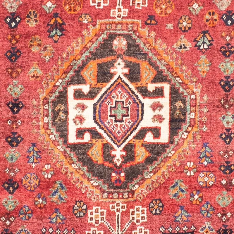 Persisk tæppe - Nomadisk - 157 x 106 cm - mørkerød