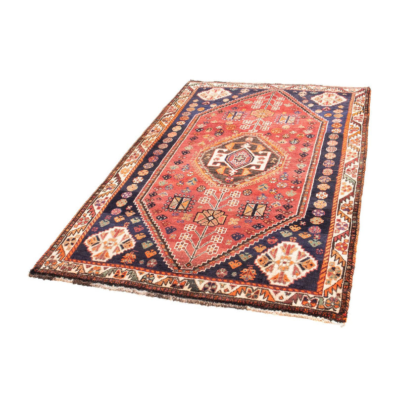 Persisk tæppe - Nomadisk - 157 x 106 cm - mørkerød