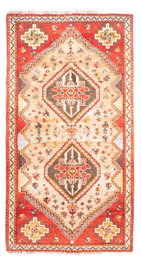 Persisk tæppe - Nomadisk - 150 x 82 cm - beige