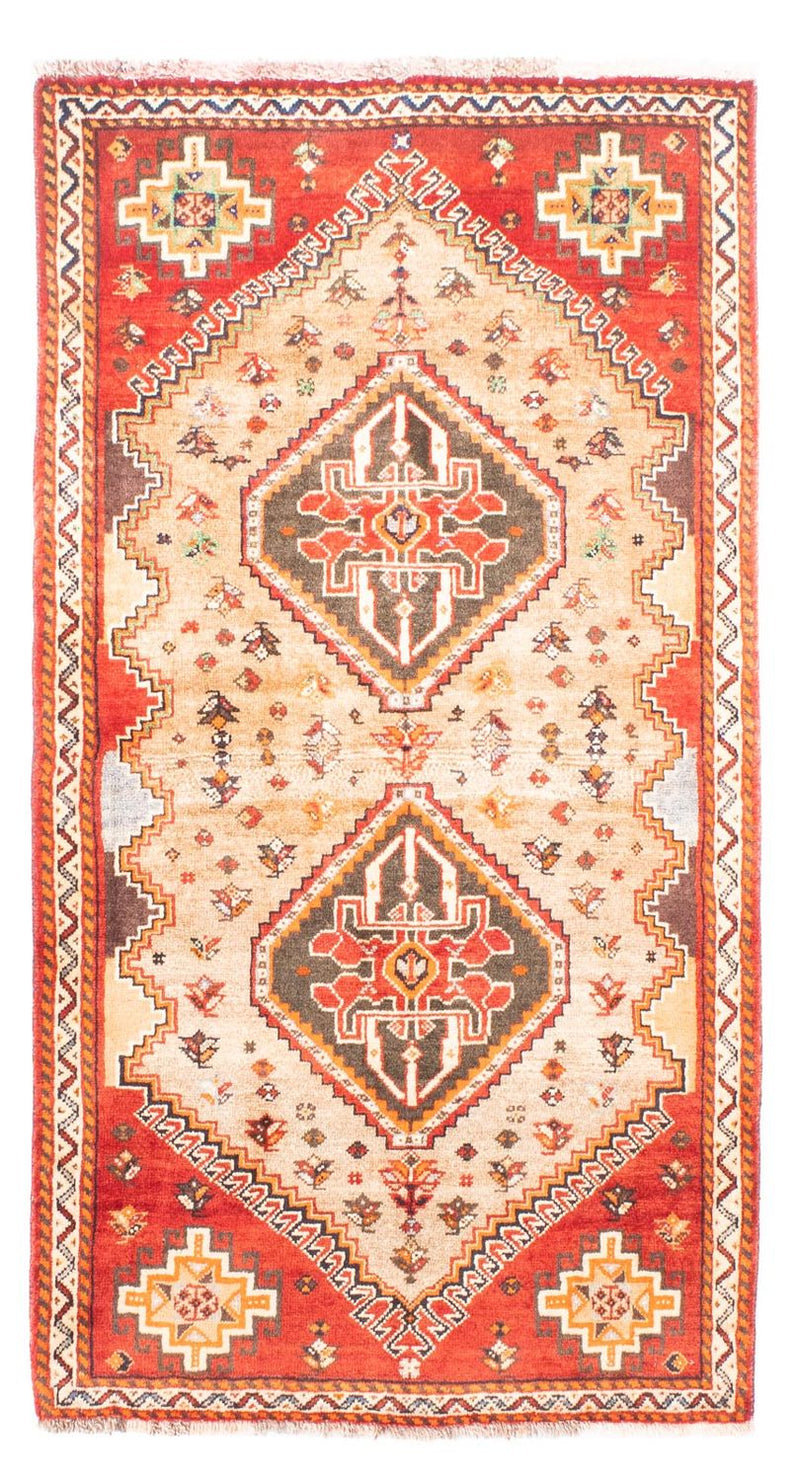 Persisk tæppe - Nomadisk - 150 x 82 cm - beige