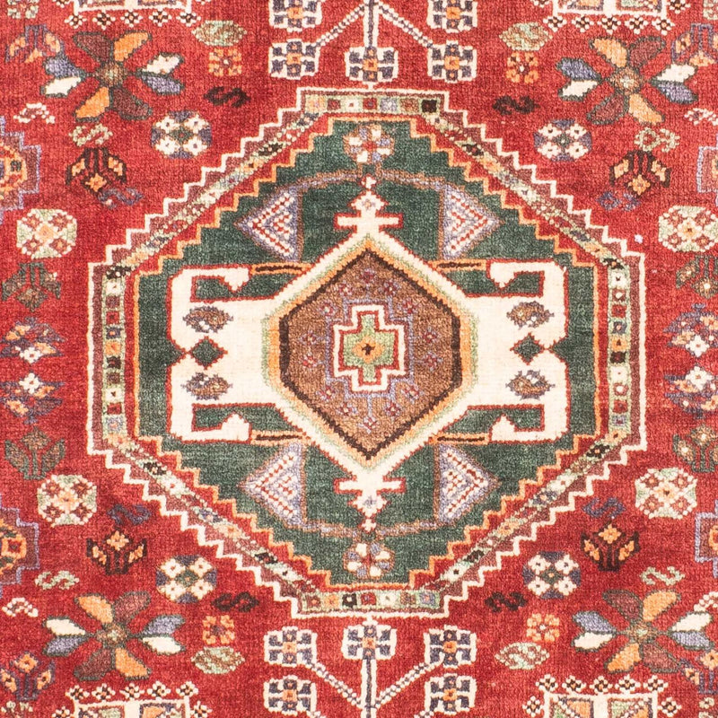 Persisk tæppe - Nomadisk - 152 x 103 cm - mørkerød