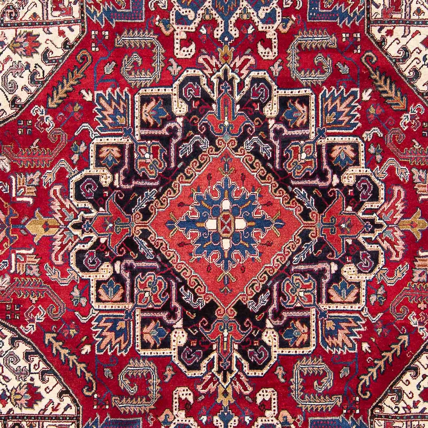 Persisk tæppe - Nomadisk - 340 x 260 cm - rød