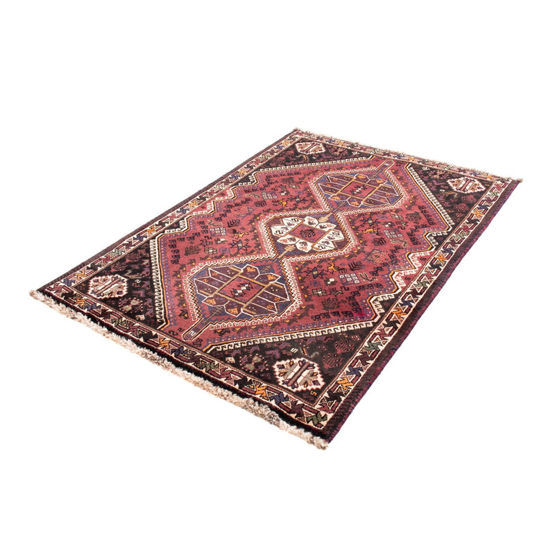 Persisk tæppe - Nomadisk - 157 x 108 cm - mørkerød