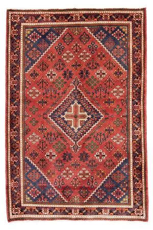 Persisk tæppe - Nomadisk - 210 x 133 cm - rød
