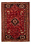 Persisk tæppe - Nomadisk - 244 x 168 cm - mørkerød