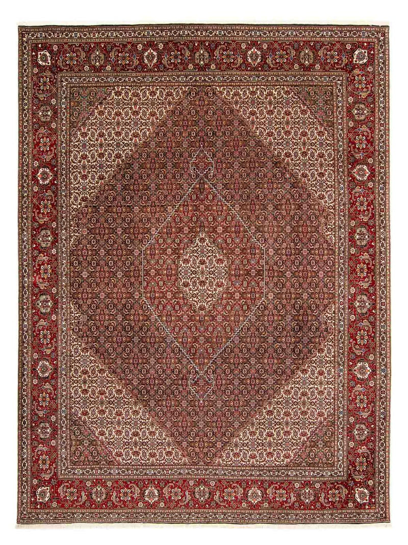 Persisk tæppe - Tabriz - 391 x 302 cm - flerfarvet