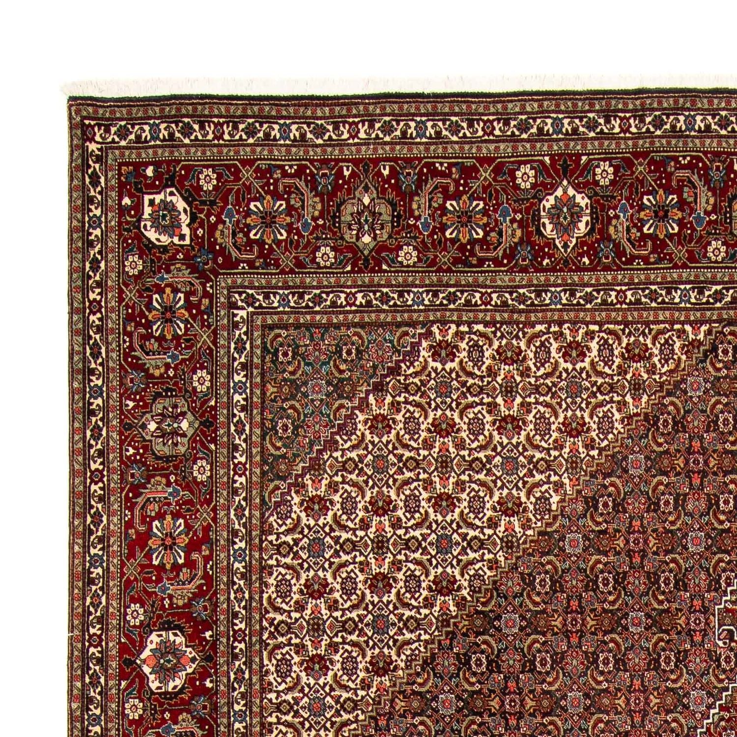 Persisk tæppe - Tabriz - 391 x 302 cm - flerfarvet