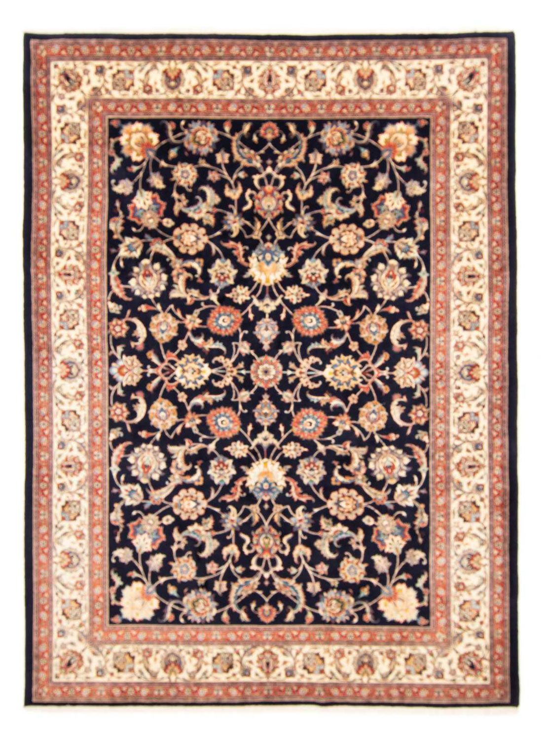 Persisk tæppe - Classic - 333 x 250 cm - mørkeblå