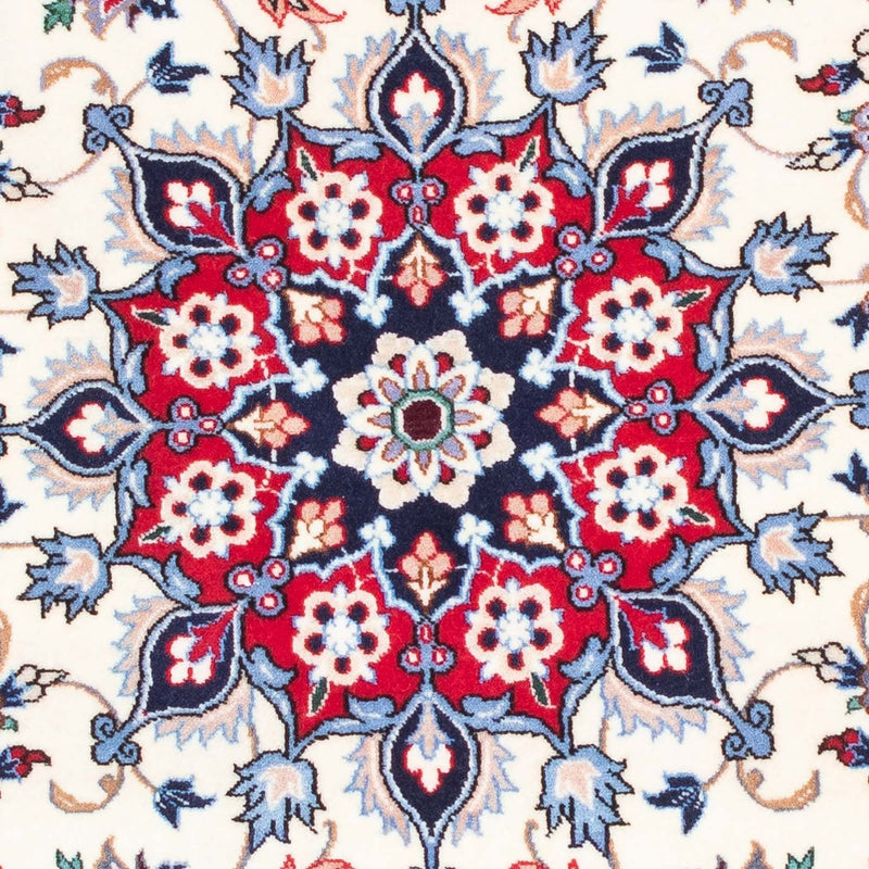 Persisk tæppe - Isfahan - Premium - 118 x 82 cm - beige