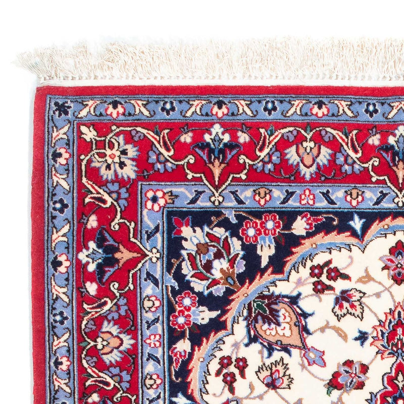 Persisk tæppe - Isfahan - Premium - 118 x 82 cm - beige