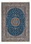 Persisk tæppe - Nain - Royal - 345 x 255 cm - blå