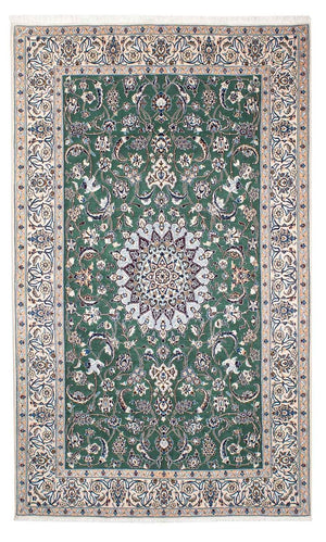 Persisk tæppe - Nain - Royal - 254 x 152 cm - grøn