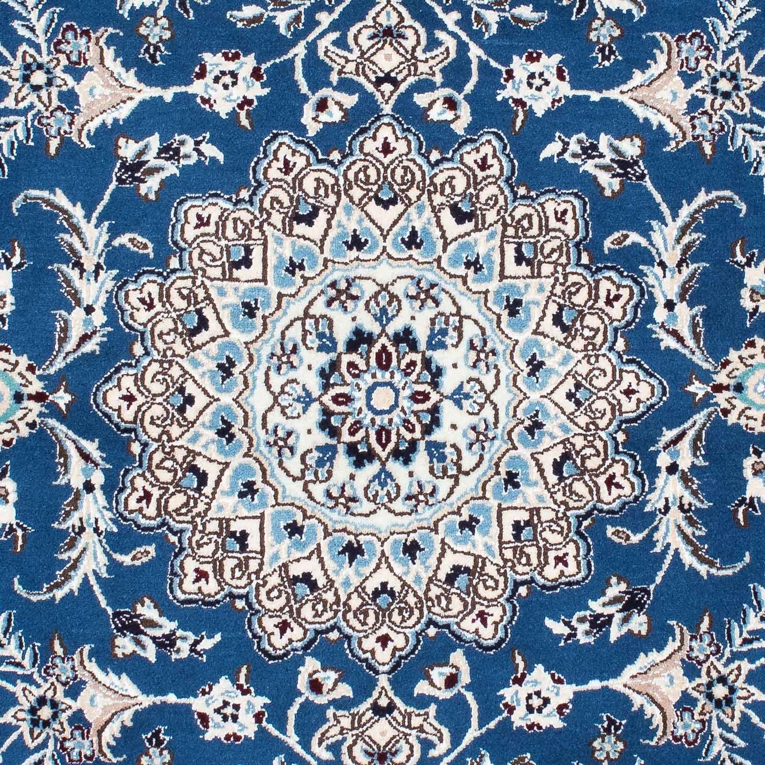 Persisk tæppe - Nain - Royal - 172 x 115 cm - blå