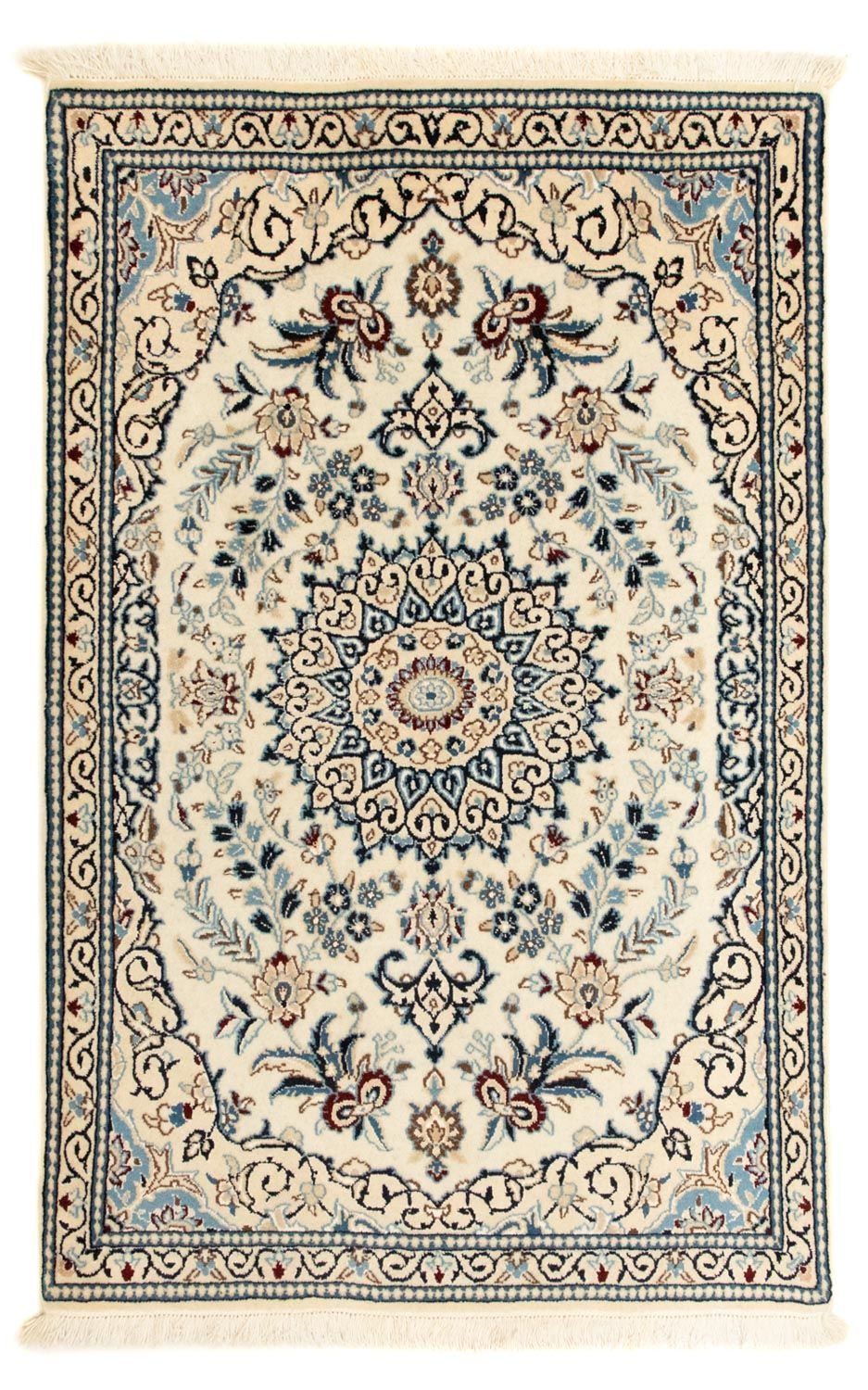 Persisk tæppe - Nain - Royal - 130 x 84 cm - beige