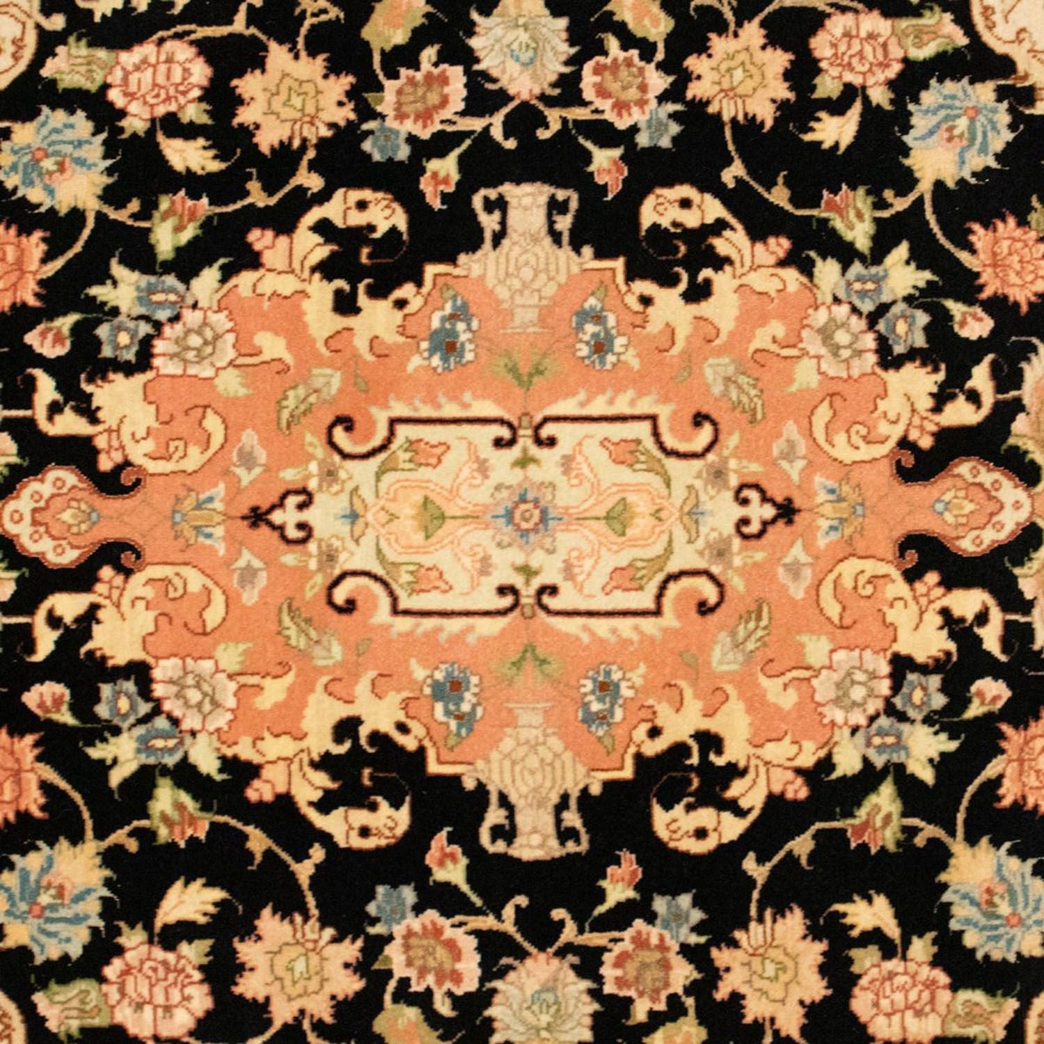 Persisk tæppe - Tabriz - Royal - 156 x 98 cm - sort