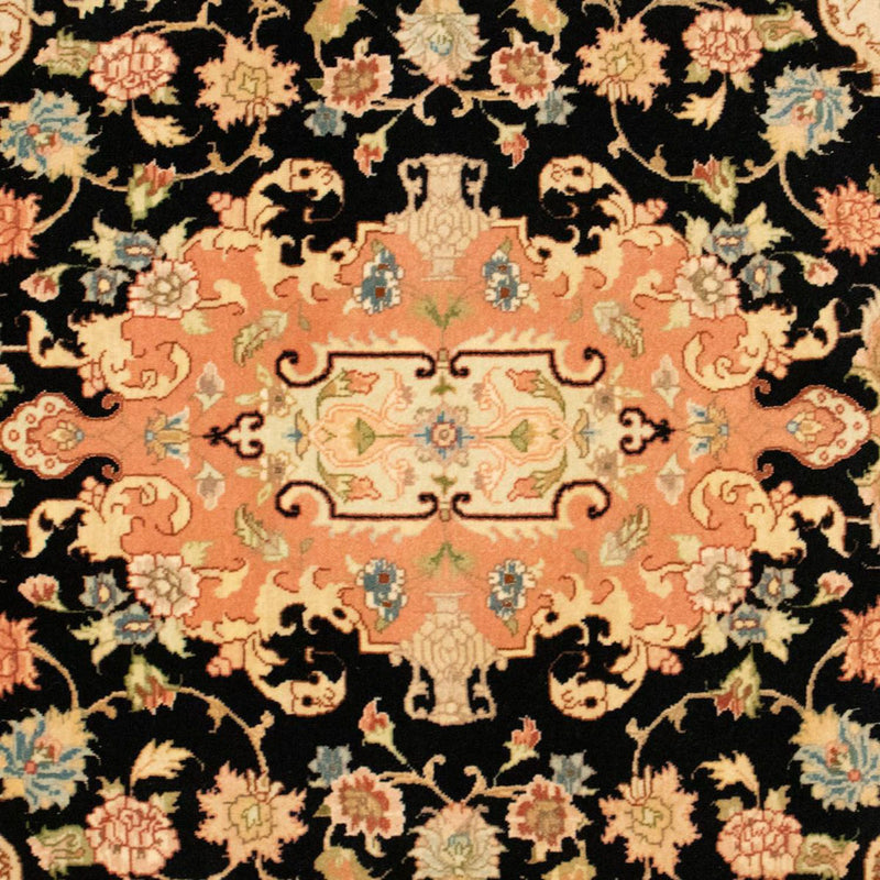 Persisk tæppe - Tabriz - Royal - 156 x 98 cm - sort