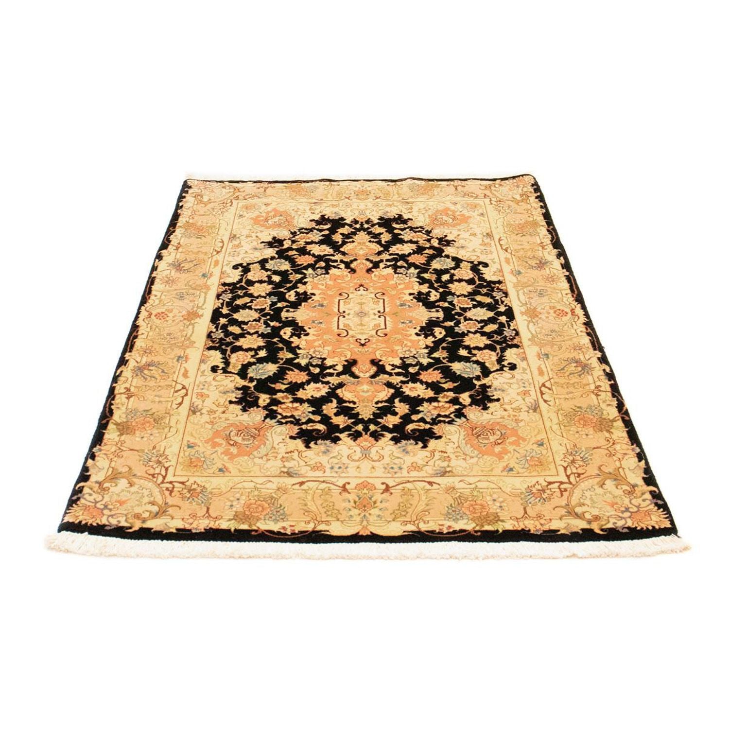 Persisk tæppe - Tabriz - Royal - 156 x 98 cm - sort