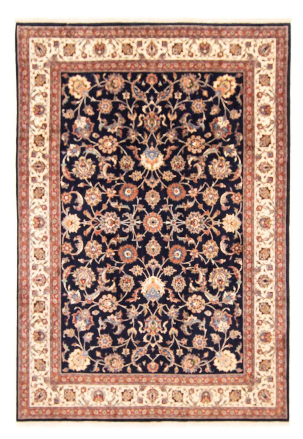 Persisk tæppe - Classic - 335 x 246 cm - mørkeblå
