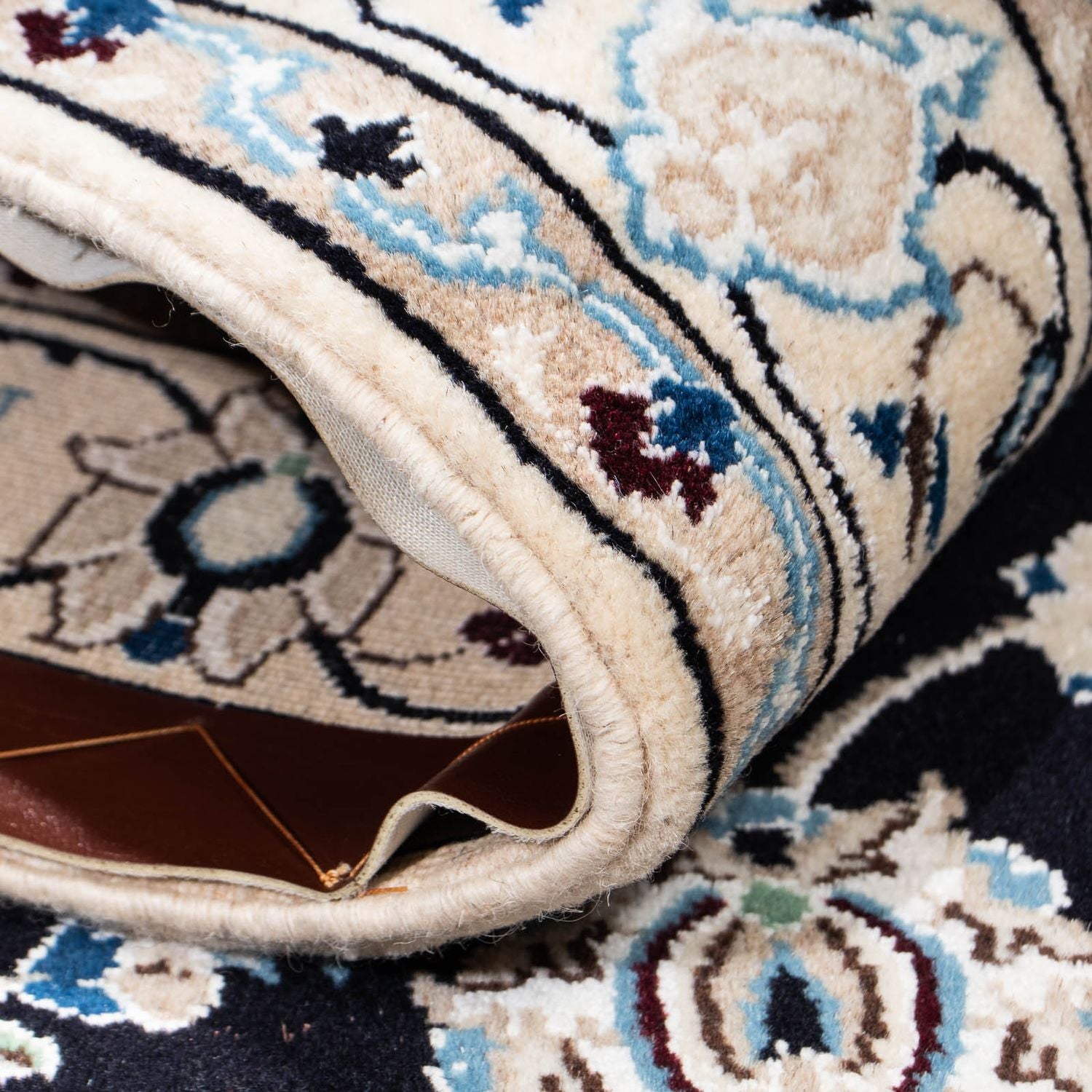 Persisk tæppe - Nain - Royal - 178 x 114 cm - beige