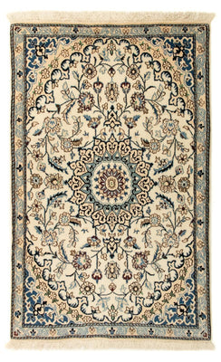 Persisk tæppe - Nain - Royal - 136 x 85 cm - beige