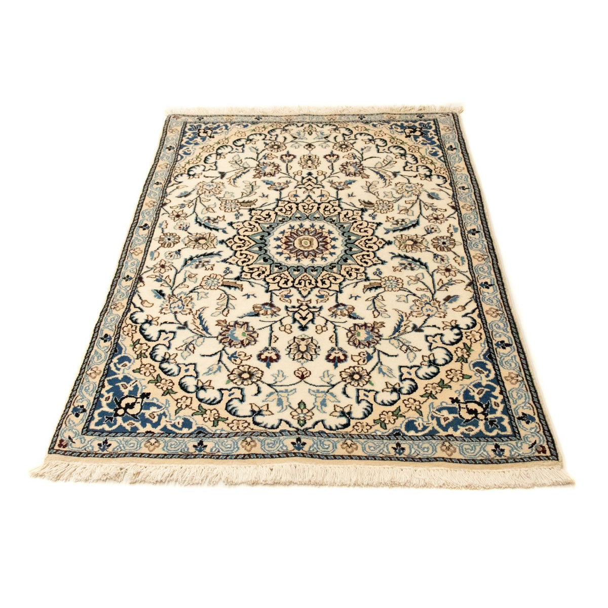 Persisk tæppe - Nain - Royal - 136 x 85 cm - beige