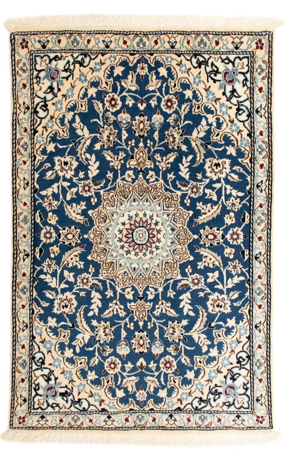 Persisk tæppe - Nain - Royal - 133 x 85 cm - blå