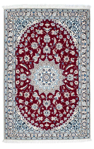 Persisk tæppe - Nain - Royal - 169 x 110 cm - mørkerød