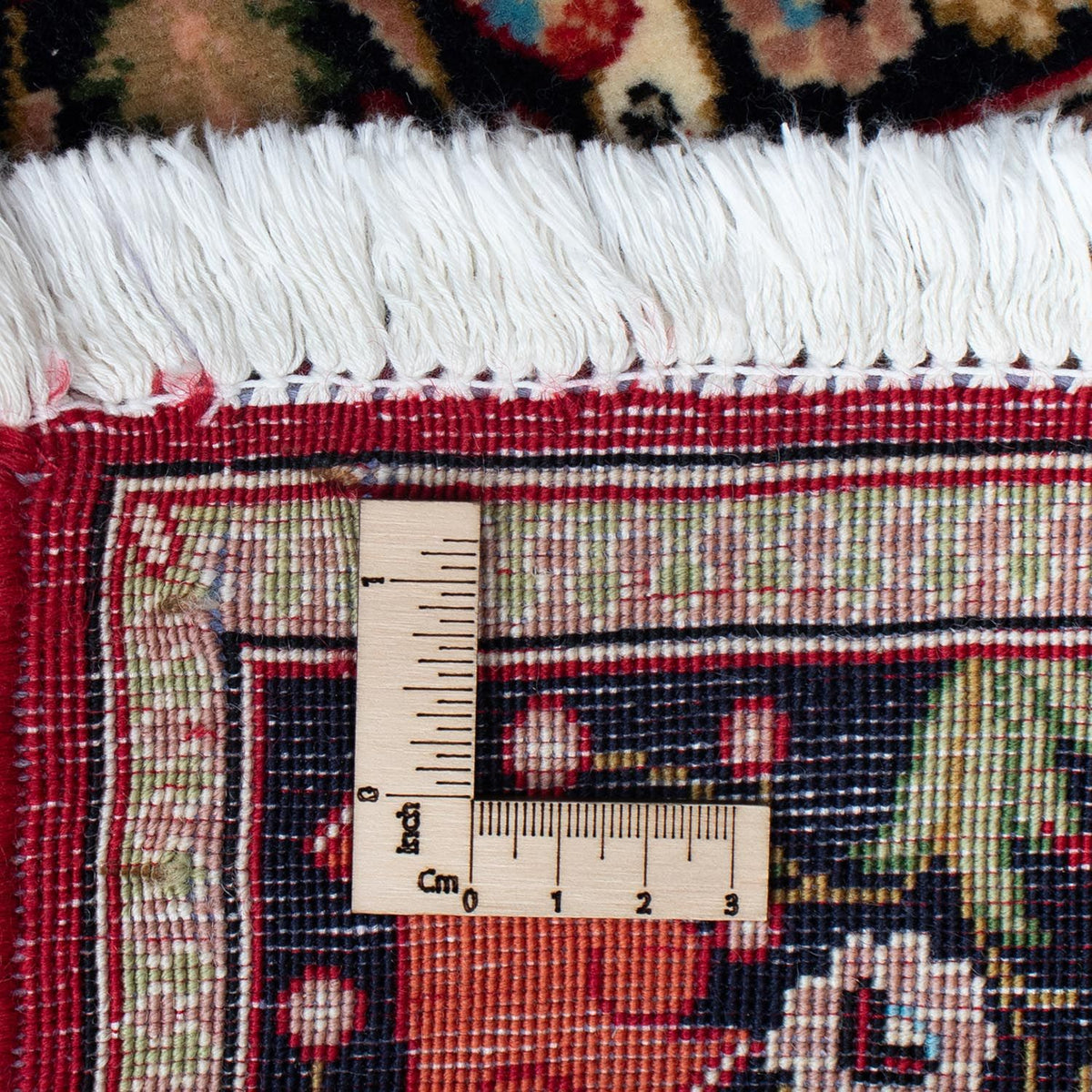 Persisk tæppe - Classic - 80 x 55 cm - mørkerød