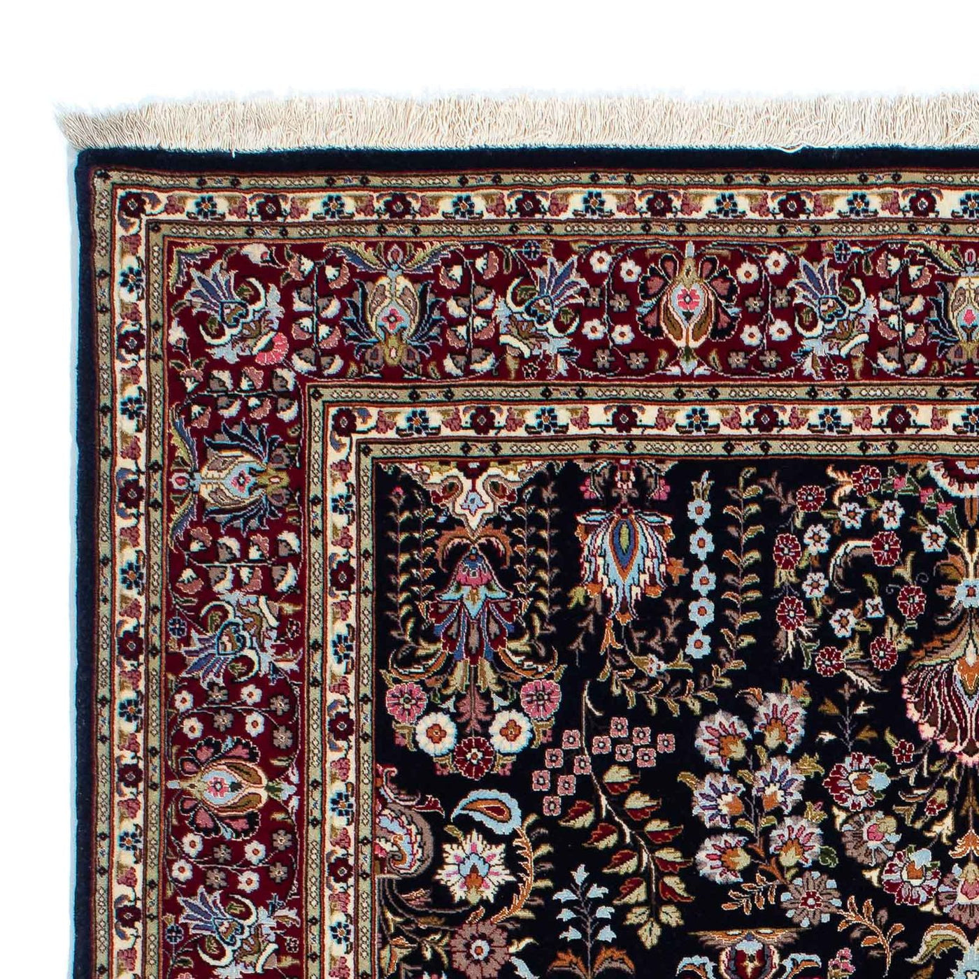Qom Tæppe 193x141cm - Persisk tæppe