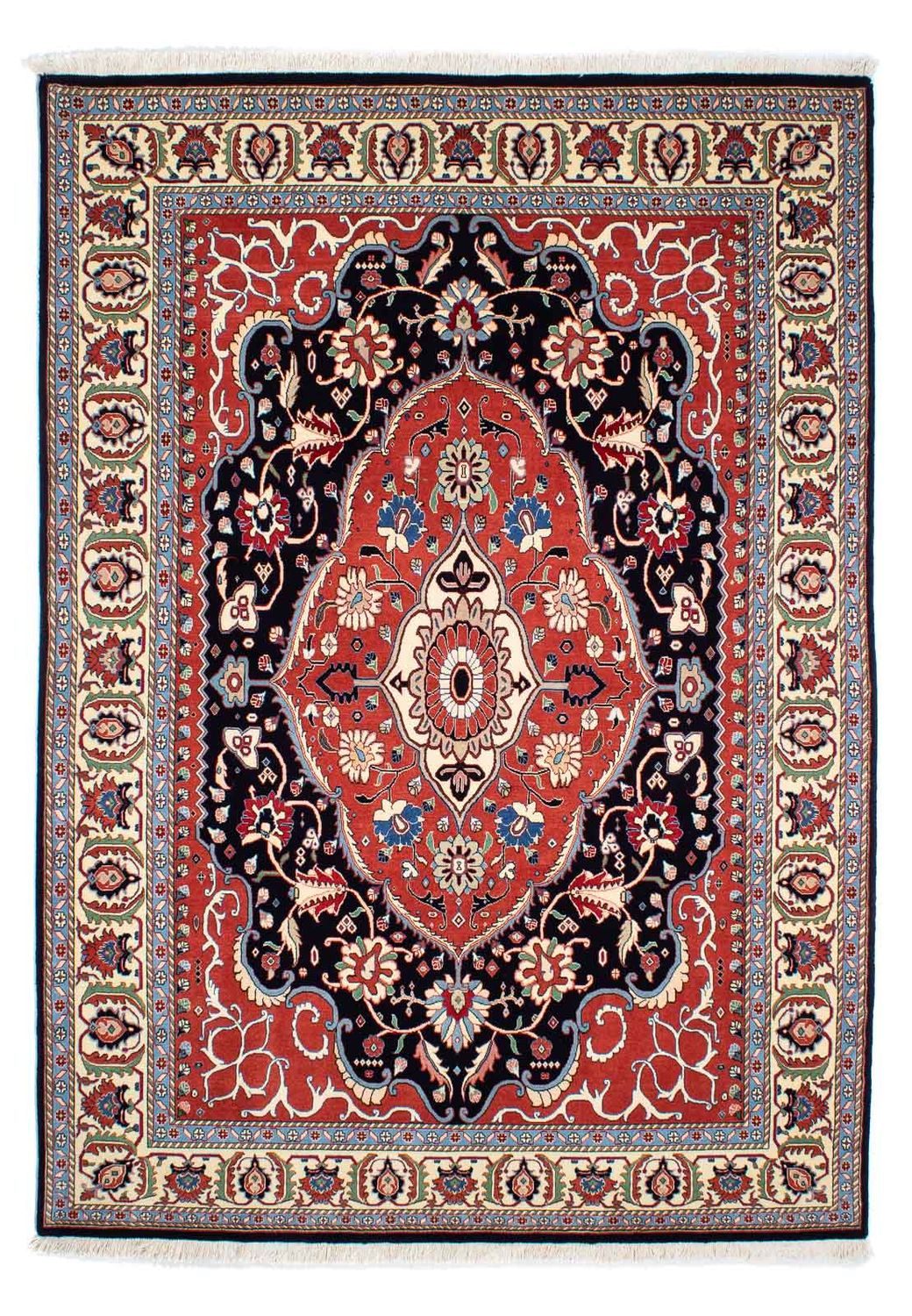 Gabbeh-tæppe - Kashkuli Persisk - 249 x 174 cm - mørkeblå