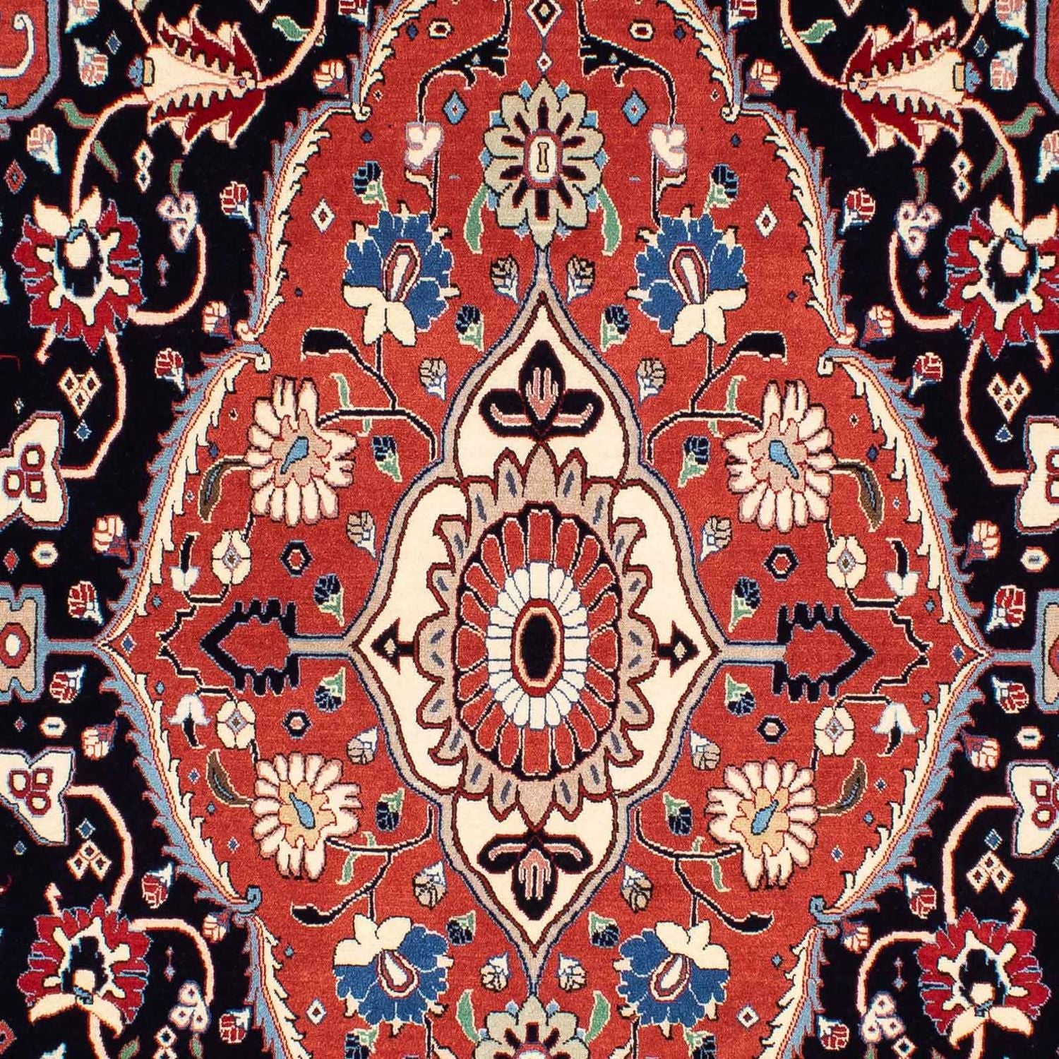 Gabbeh-tæppe - Kashkuli Persisk - 249 x 174 cm - mørkeblå