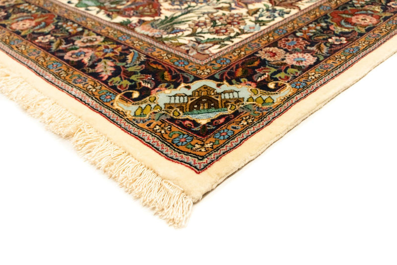 Persisk tæppe - Ghom - 145 x 102 cm - beige