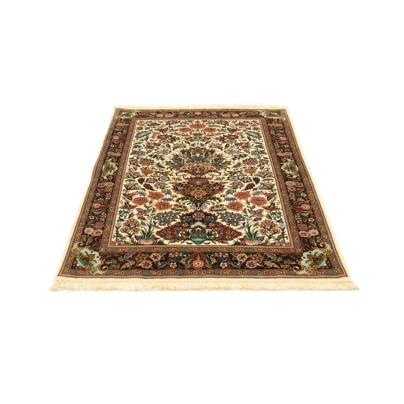 Persisk tæppe - Ghom - 145 x 102 cm - beige