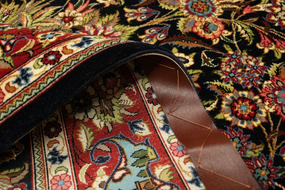 Persisk tæppe - Ghom - 162 x 102 cm - sort