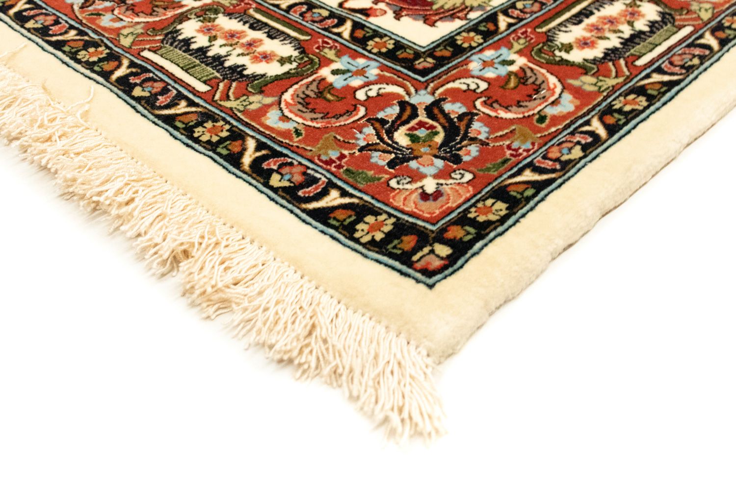 Persisk tæppe - Ghom - 160 x 102 cm - beige