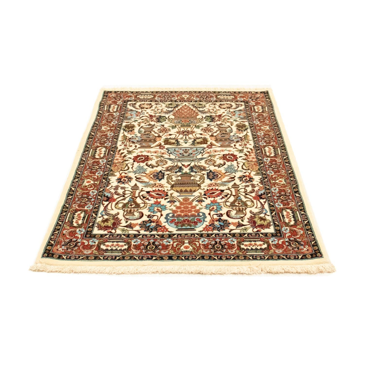 Persisk tæppe - Ghom - 160 x 102 cm - beige
