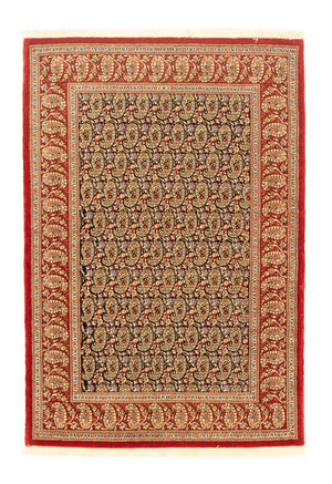 Persisk tæppe - Ghom - 156 x 106 cm - mørkeblå