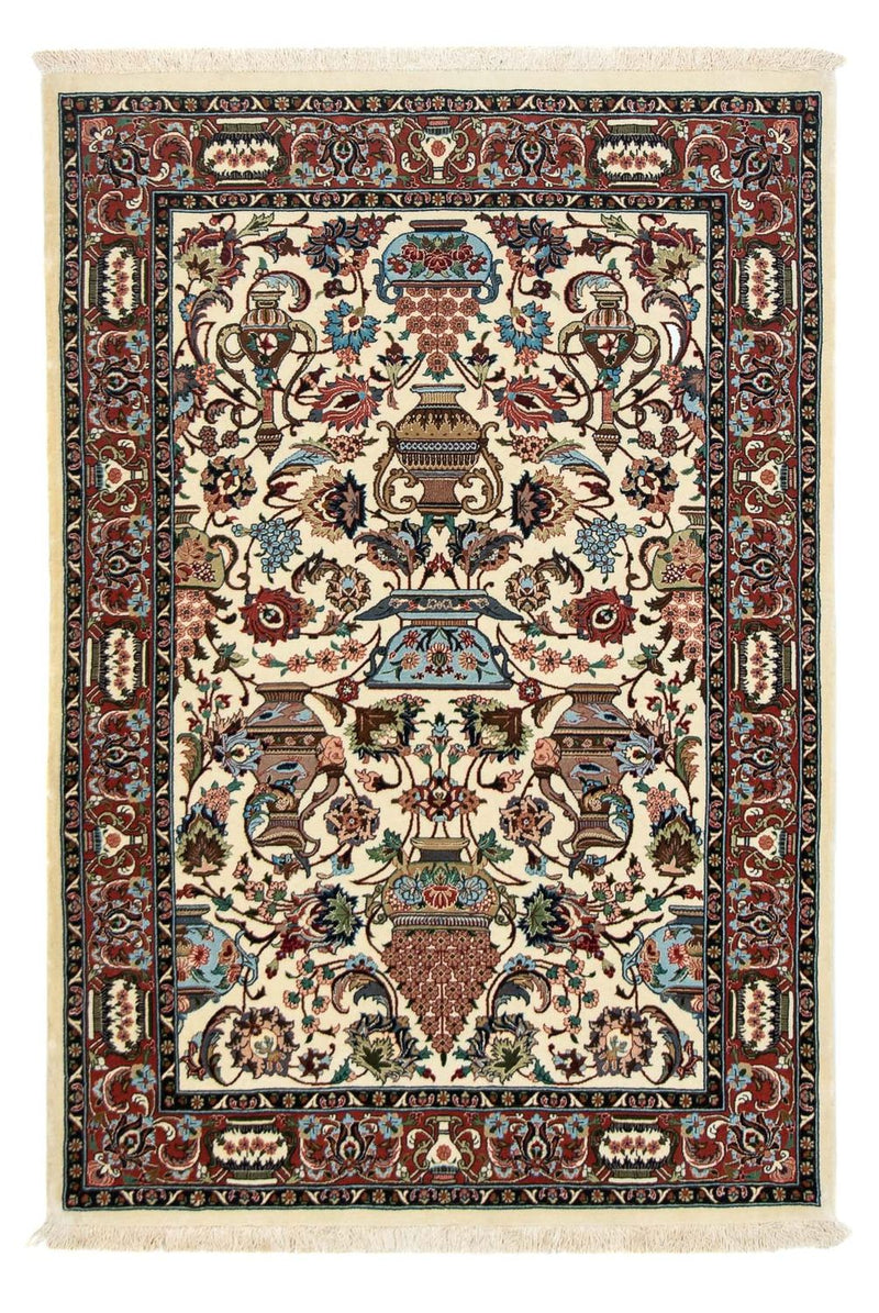 Persisk tæppe - Ghom - 154 x 102 cm - beige